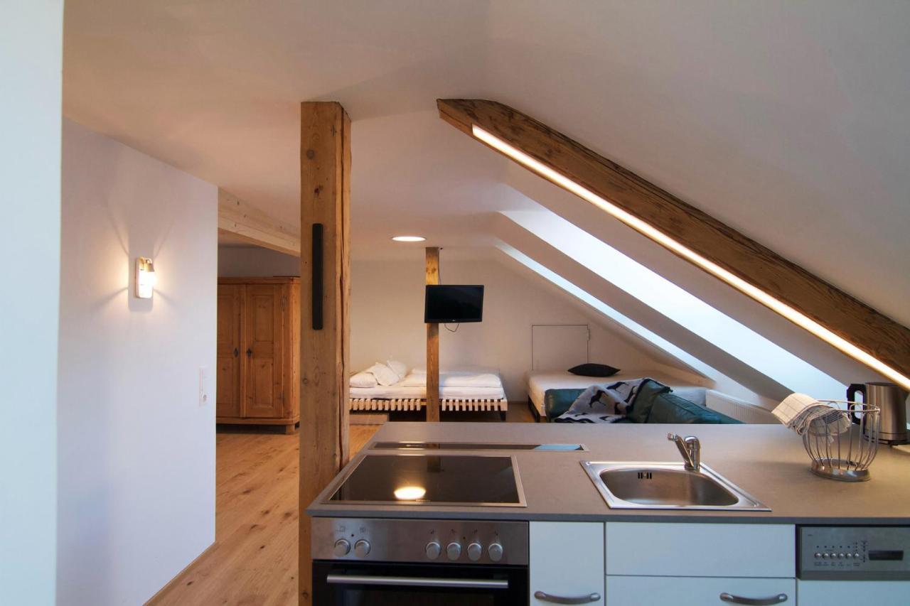 Appartements Greier Telfes im Stubai Oda fotoğraf