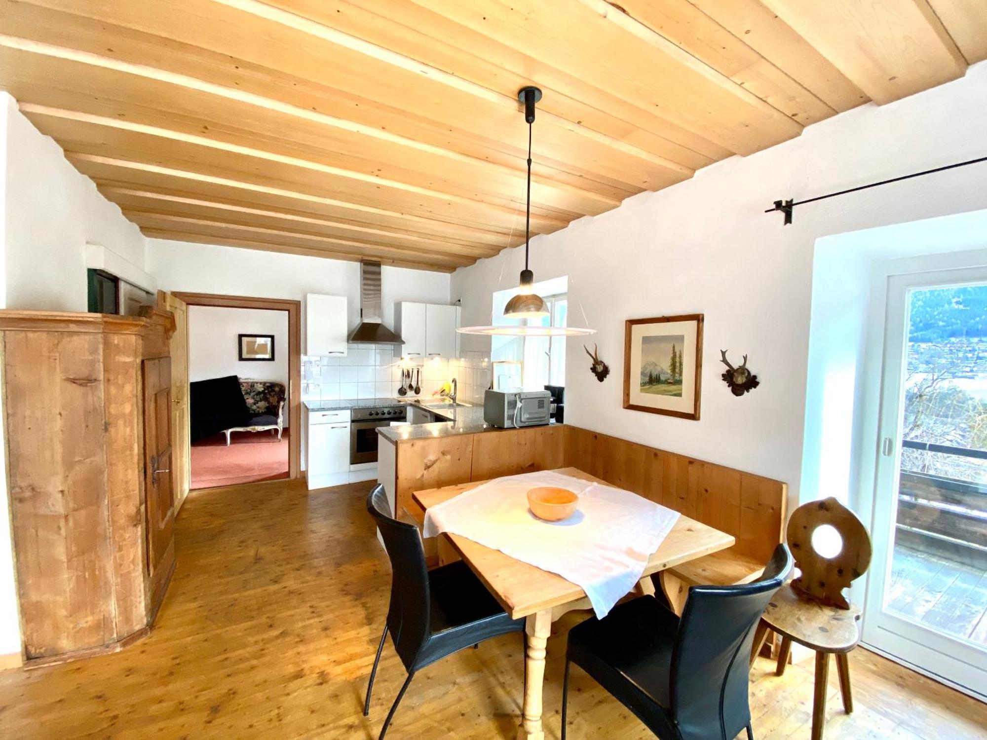 Appartements Greier Telfes im Stubai Oda fotoğraf