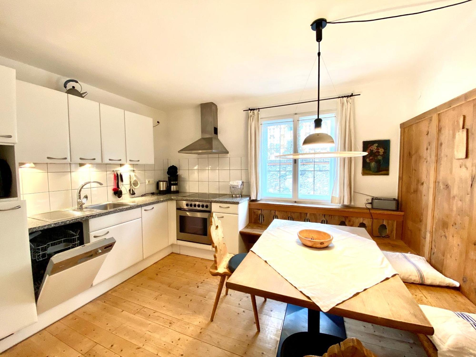 Appartements Greier Telfes im Stubai Oda fotoğraf