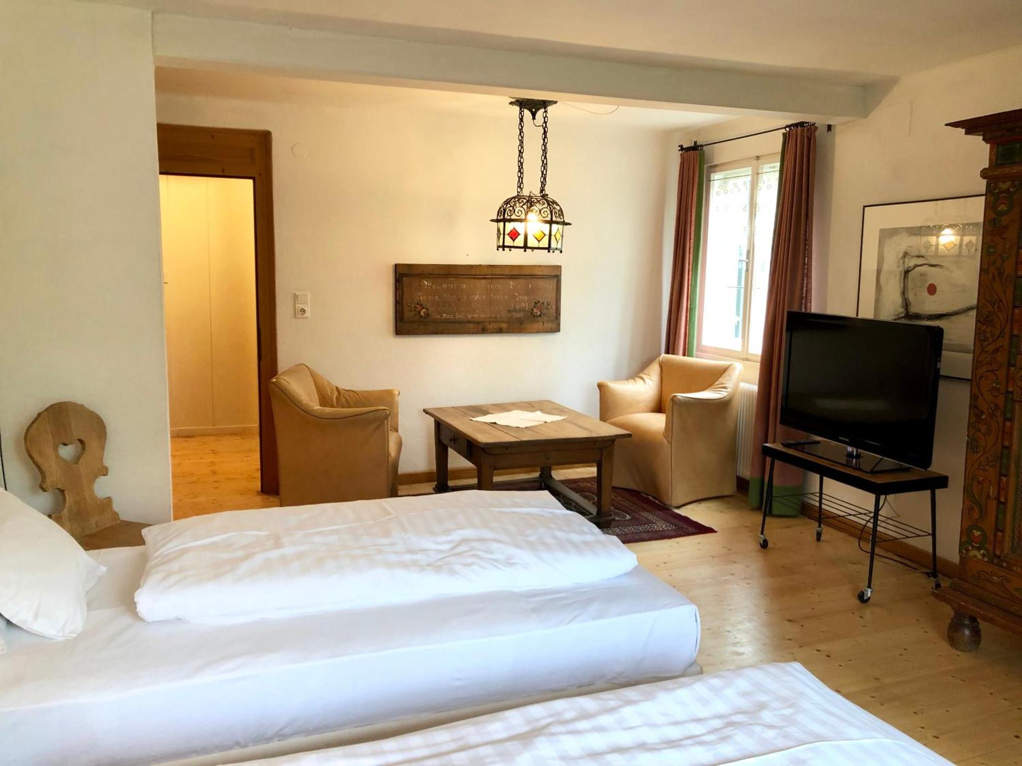 Appartements Greier Telfes im Stubai Oda fotoğraf